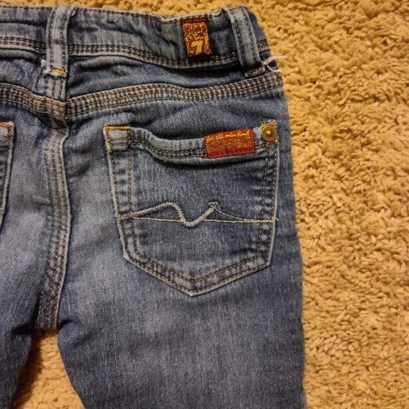 Baby 7 for all mankind jeans sz 24 months - Picture 4 of 7